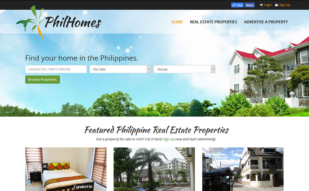 PhilHomes Real Estate